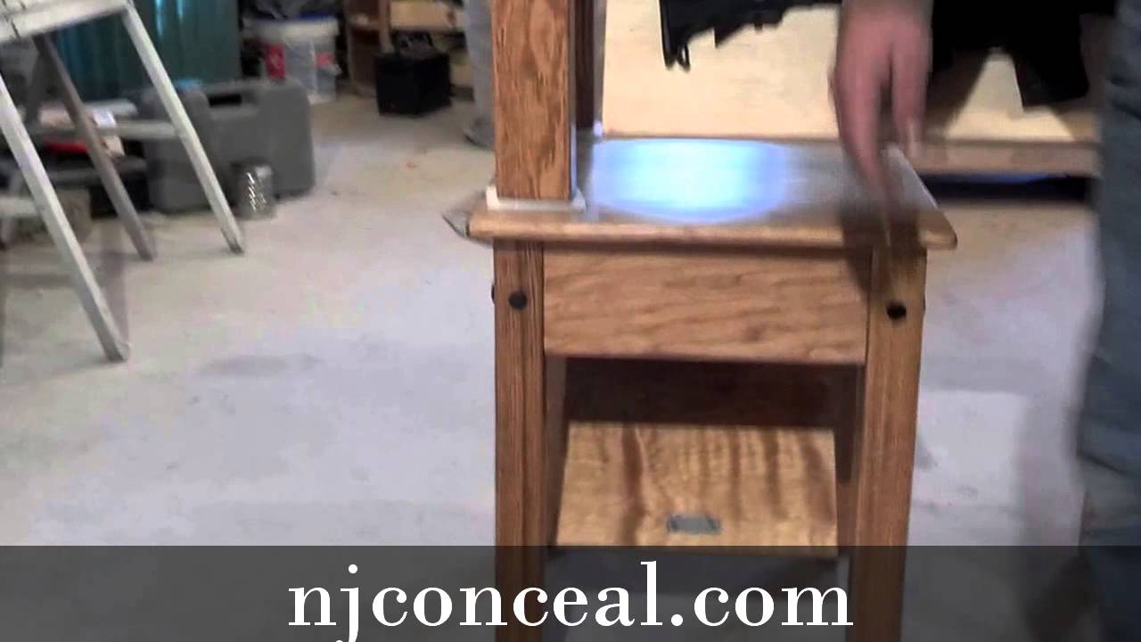 NJ Concealment Furniture Coffee & End Tables YouTube