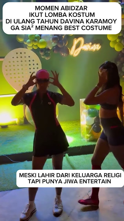 MOMEN ABIDZAR PAKAI OUTFIT CEWEK, KIRA² SIFAT LUCUNYA MIRIP SIAPA YA? #abidzaralghifari #shortvideo