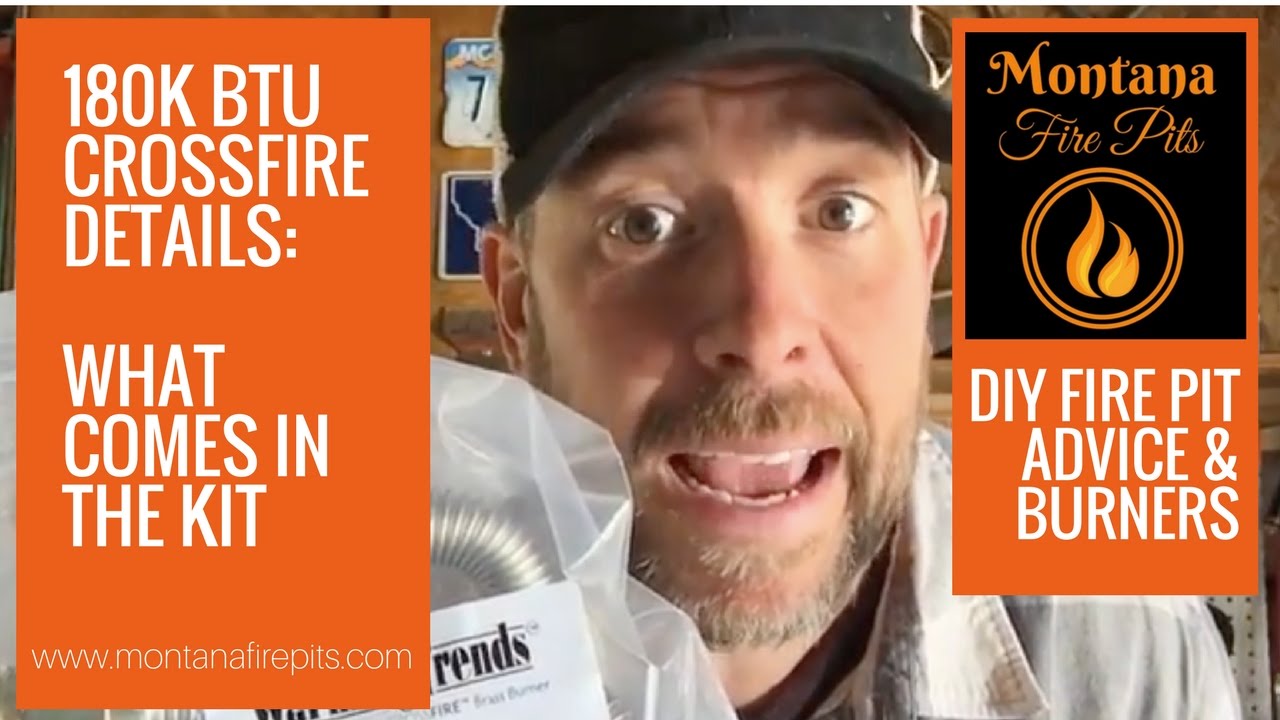 Make building your gas fire pit easy: Order the entire burner kit and what see what is included!