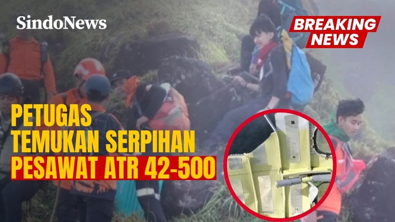 Eksklusif! Detik-Detik Petugas Temukan Serpihan Pesawat ATR 42-500 | Breaking News | 18/01