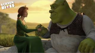 The Love Story of Shrek and Fiona | Shrek (2001) & Shrek 2 (2004) | Screen Bites