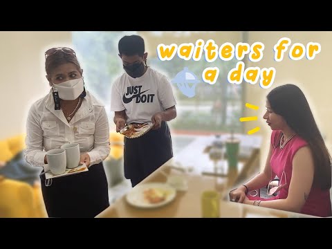 QUENTIN AND CANDY: WAITERS FOR A DAY | OUR SPECIAL LOVE