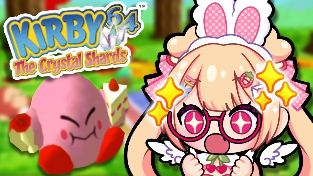 yumy cake!! hes just like me fr【KIRBY 64: THE CRYSTAL SHARDS】