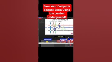 Computer Science Exam Soon? The London Underground Will Make You Go Up a Grade!! #alevel #gcse