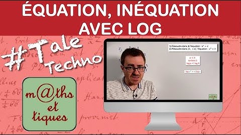 Résoudre une équation ou une inéquation à l