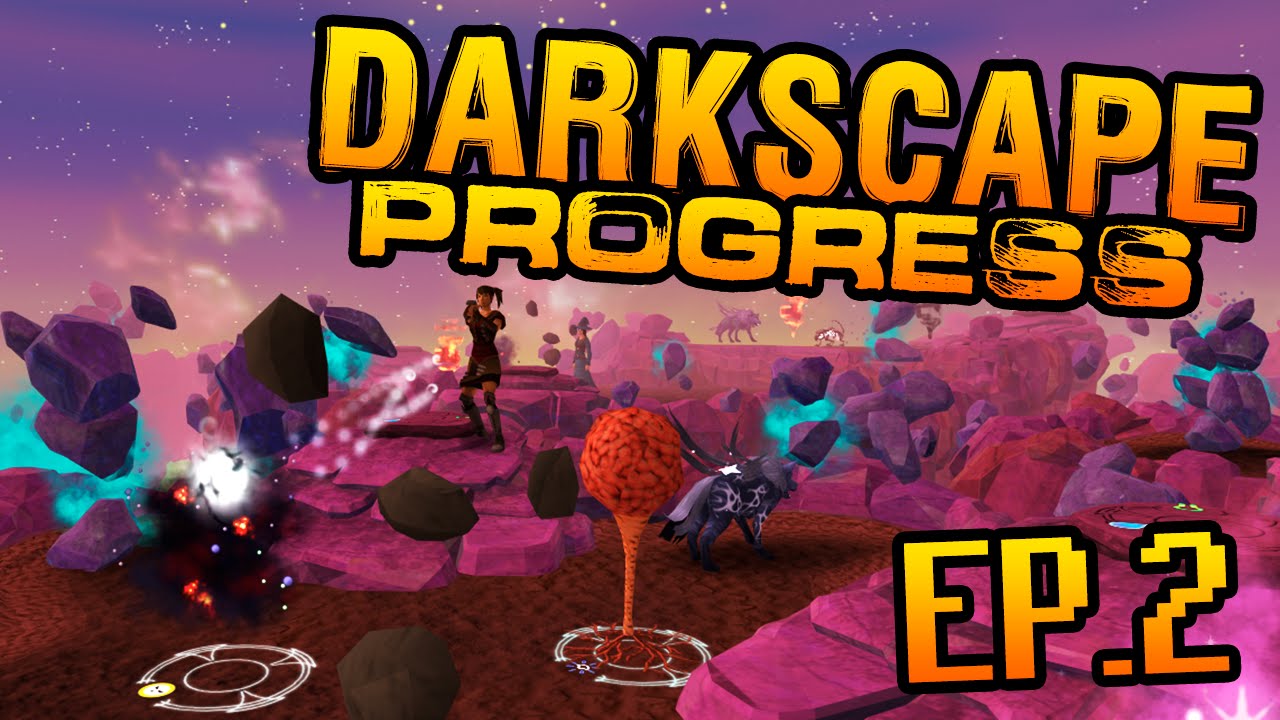 Darkscape: 100+ Levels! SURVIVING AS A SKILLER! - Progress Video #2!