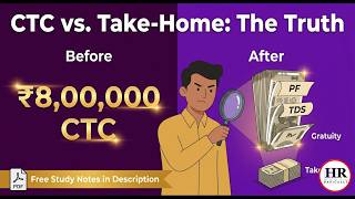 CTC Structure Explained | Basic, HRA, PF, Variable Pay & Take-Home Salary