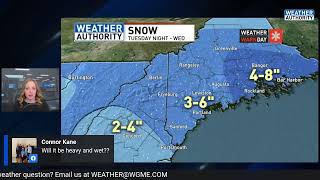 Tracking Winter Storm Tonight