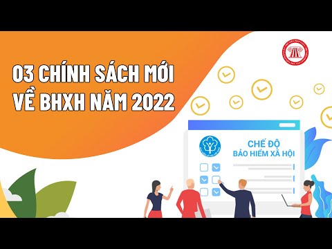 03 Chính Sách Mới Về BHXH Năm 2022 | TVPL