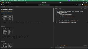 No Sound Leetcode 1158: Market Analysis I