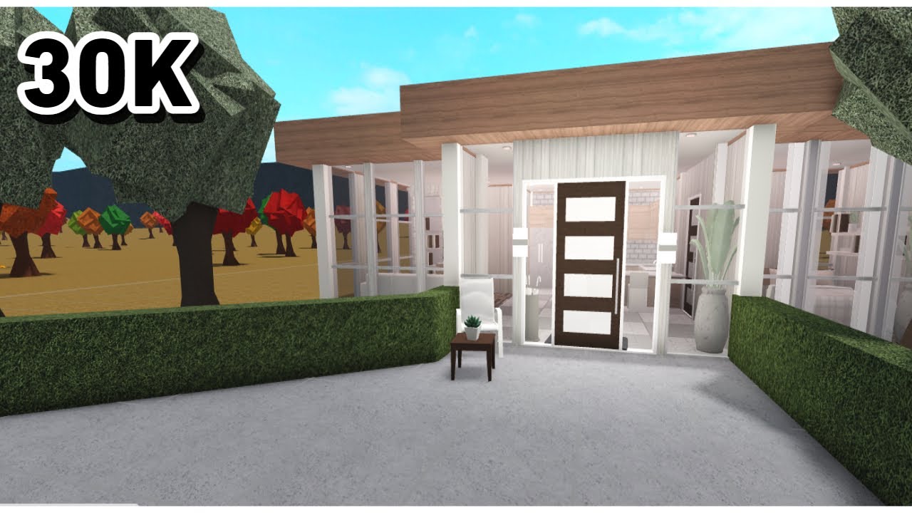 Building a BLOXBURG HOUSE using ONLY 30K |ROBLOX |pwincessmelanie|⊹ ...