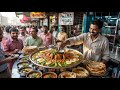 PUNJABI STREET FOOD BREAKFAST MURGH CHANAY MAKING | DESI NASHTA AT PAKISTAN PUNJAB STREET FOOD