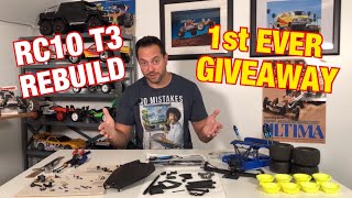 e154: Team Associated RC10 T3 Rebuild & 1st EVER GIVEAWAY ON THE RC RETRO CHANNEL