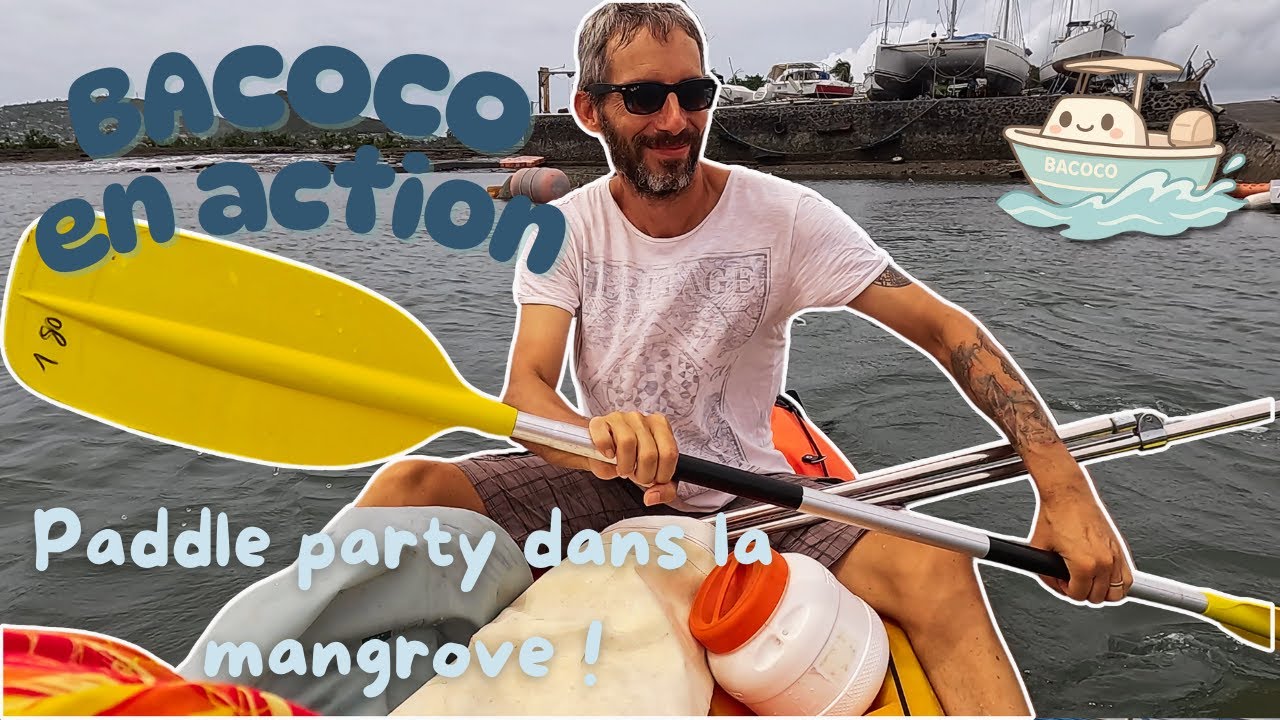 Paddle party dans la mangrove !