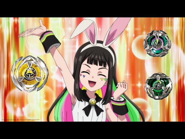 ベイブレードX】七色マルチ限定3on3!! - YouTube
