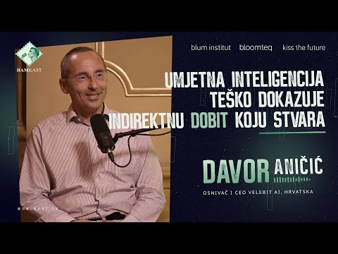 Davor Aničić - Umjetna inteligencija teško dokazuje indirektnu dobit koju stvara - Bamkast & KTF