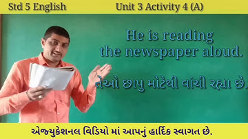 STD 5 ENGLISH  UNIT 3 ACTIVITY 4 A