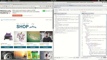 Web cache poisoning to exploit a DOM vulnerability via a cache with strict cacheability criteria