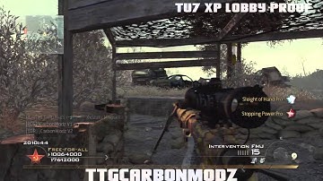 MW2 TU7 Online XP Lobby By CarbonModz!