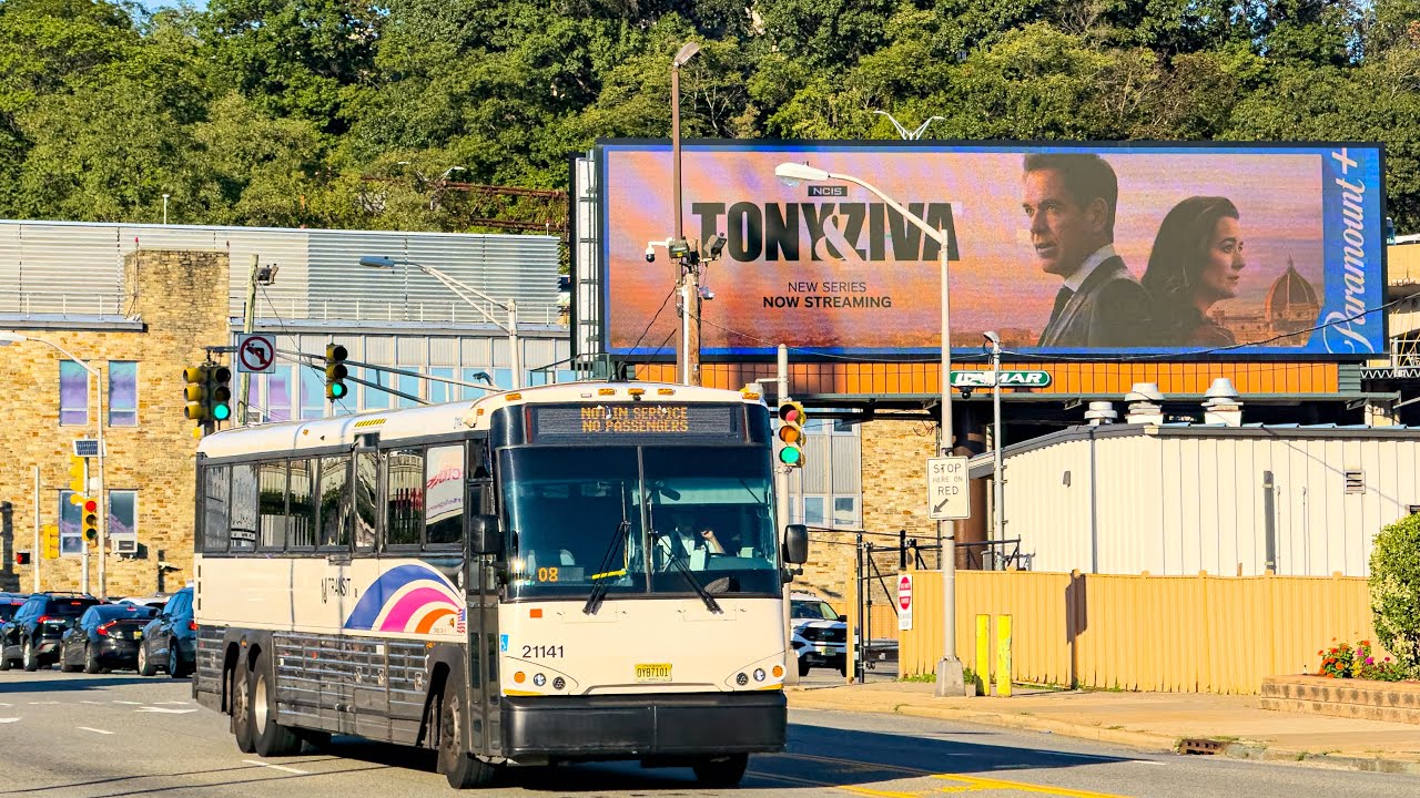 New Jersey Transit Bus Compilation in Weehawken NJ #9