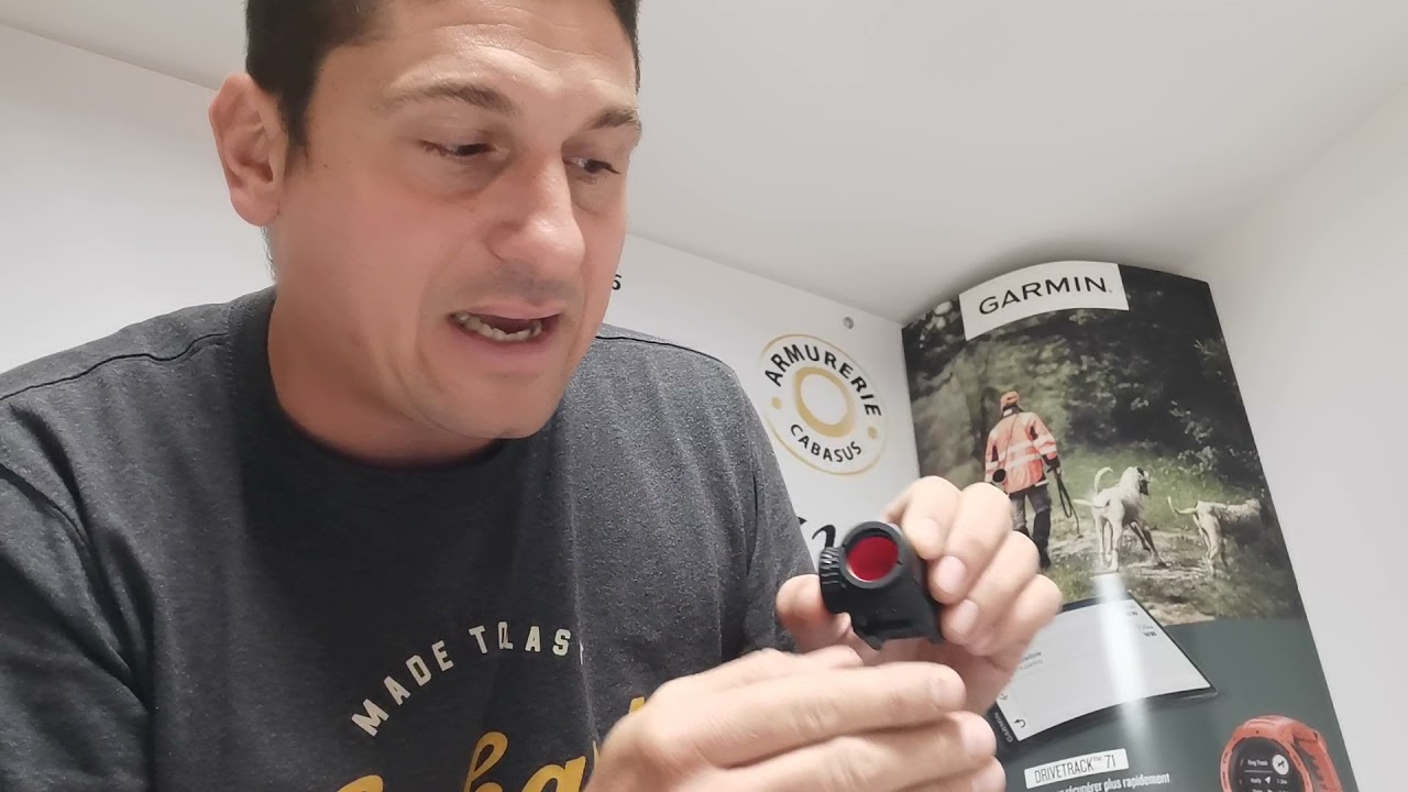 Point rouge micro de chez vortex : le cross fire 2 MOA ( lien site fourni )