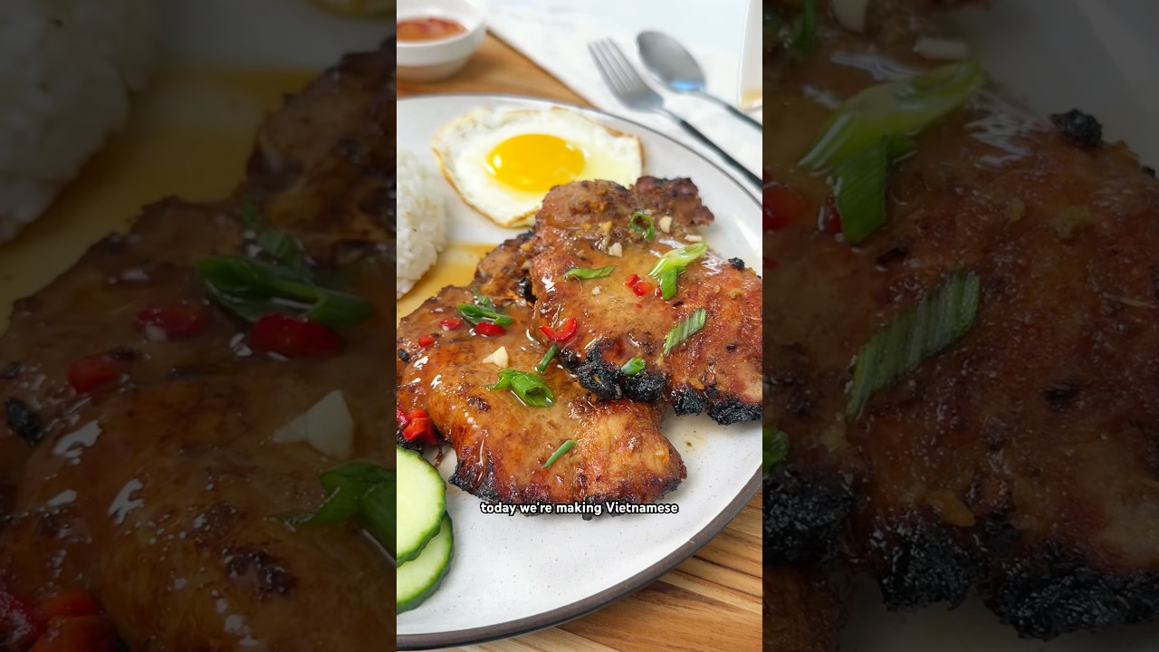 Vietnamese Pork Chops (Air Fryer or Griled)