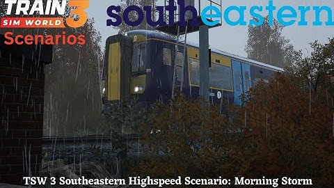 TSW 3 southeastern Highspeed scenario: Morning Storm