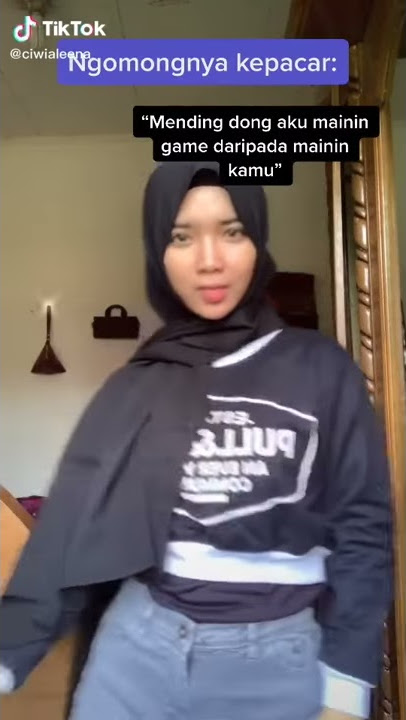 Derita punya pacar gamer😂
