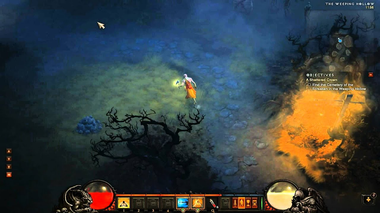 Diablo 3 - Beta - Monk Playthrough - YouTube