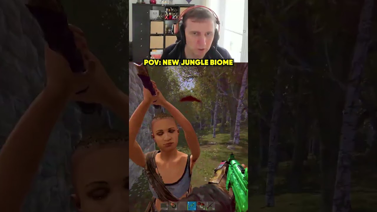 Jungle Biome is gonna be interesting 💀😱 #rust #shorts #trausi