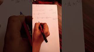 derivatives#inter maths#shorts#ytshorts