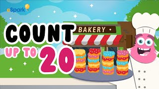Counting 1-20 Song | Learn How to Count Objects | Kindergarten Math | eSpark Music