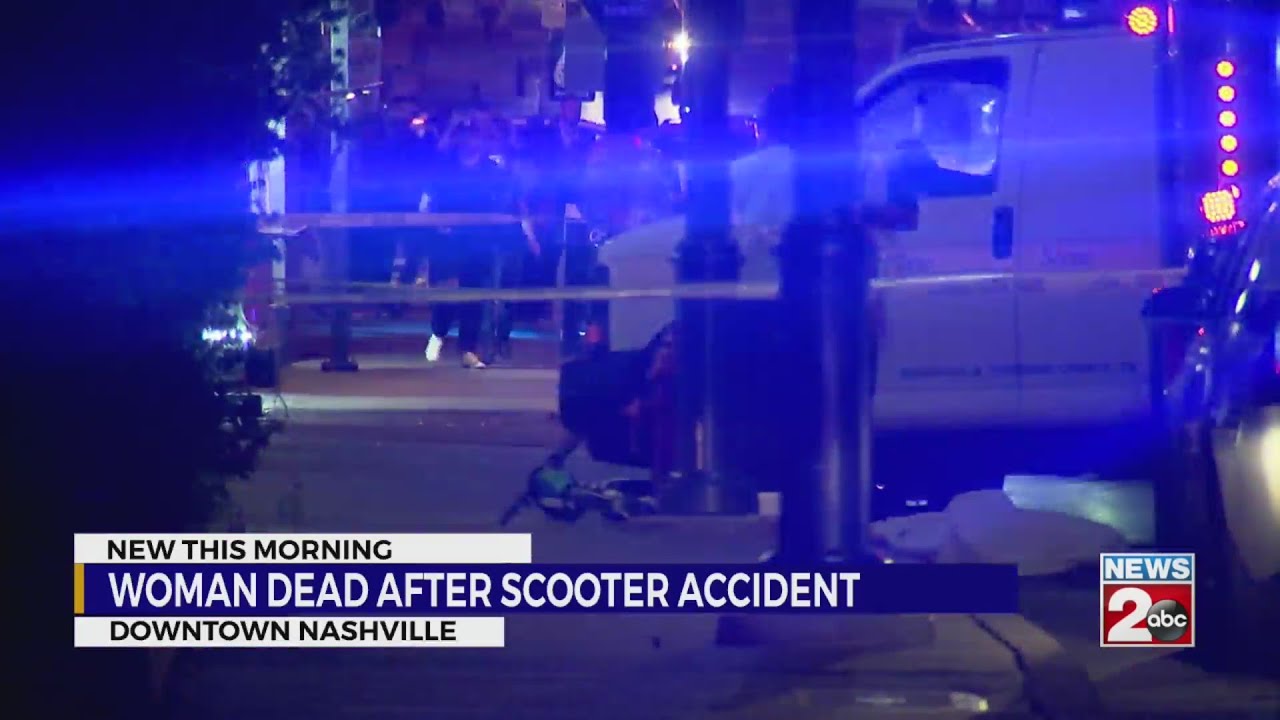 Texas woman killed in crash while riding scooter in downtown Nashville ...