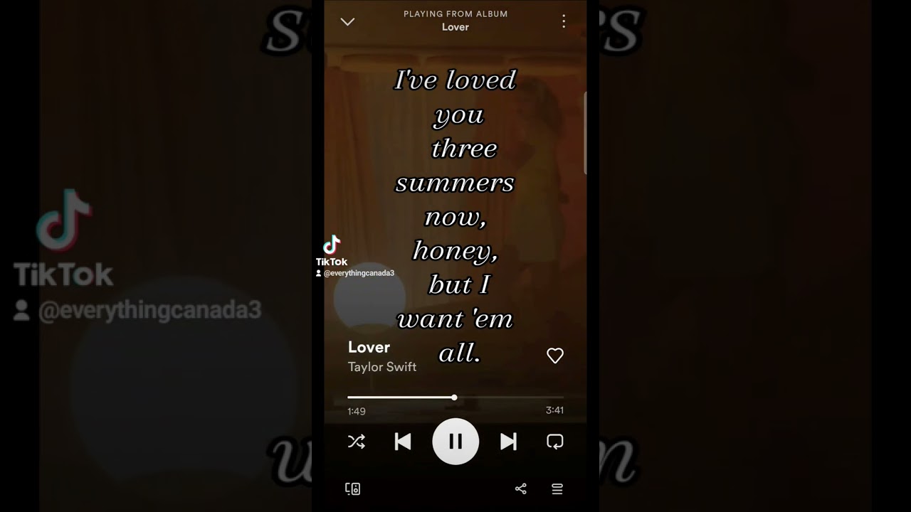 I've Loved you three summers now.. 