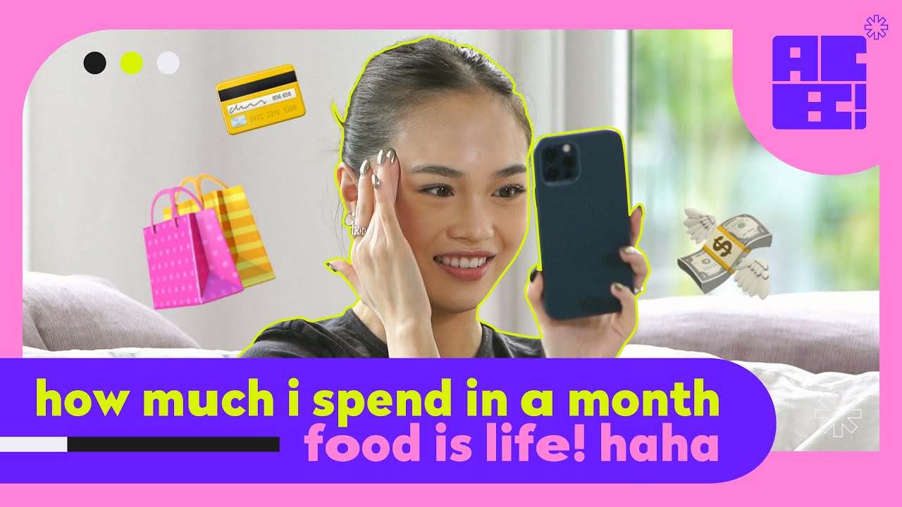 How Much I Spend In A Month (as an 18-yr old) FOOD IS LIFE! HAHA // AC Bonifacio