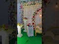 Wedding stage decor  wedding backdrop  shorts short shortweddingdecor reels reel