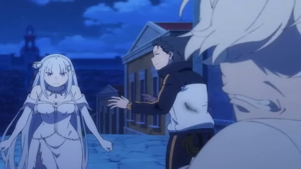 Subaru, Reinhard & Emilia Vs Regulus Sin Of Greed | ReZero Season 3 Episode 10