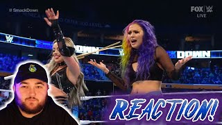 TEGAN NOX RETURNS ON SMACKDOWN REACTION!