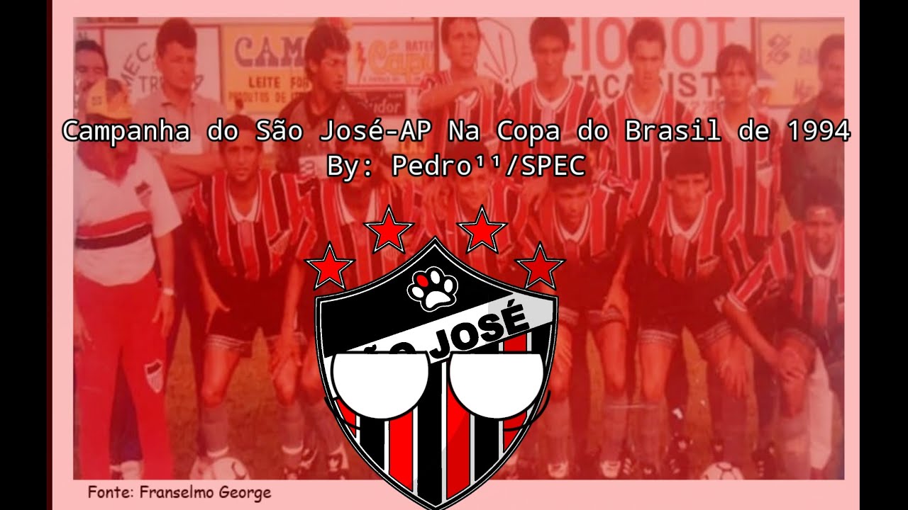 Campanha do São José-AP Na Copa do Brasil de 1994 •Primeiro Vídeo de 2026•