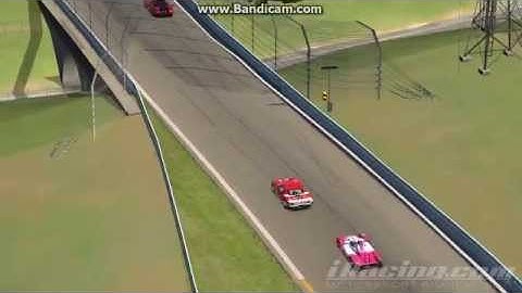 iRacing Proto GT Challenge at Watkins Glen 2014 06 01 1900GMT HPD incident