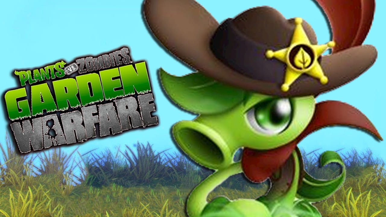 EL GUISANTE SHERIFF A LLEGADO - Plants vs Zombies Garden Warfare 1 ...