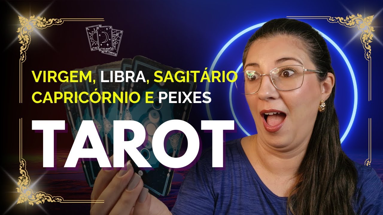 PRÓXIMOS 7 DIAS AO VIVO📌 VIRGEM - LIBRA - SAGITÁRIO - CAPRICÓRNIO E PEIXES tarot horóscopo
