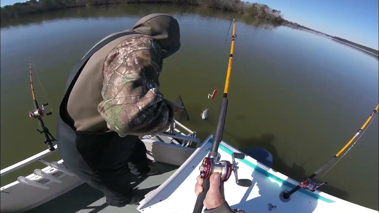 Feb 9/22 Striper fishing lake Oconee YouTube