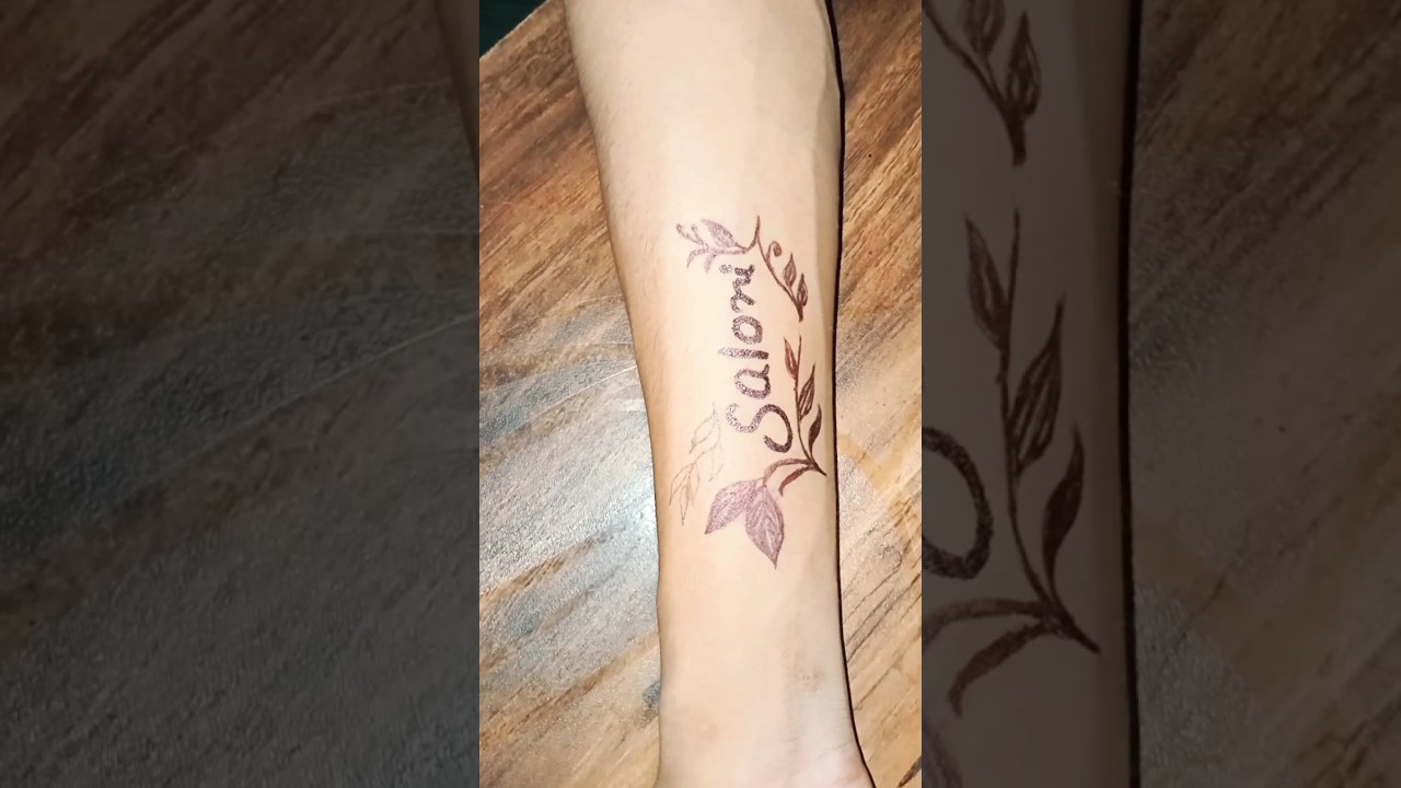 Tv ki gangubai aka saloni daini has made a tattoo,'टीवी की गंगूबाई' ने  बनवाया स्पेशल टैटू - tv ki gangubai aka saloni daini has made a special  tattoo on her hands watch