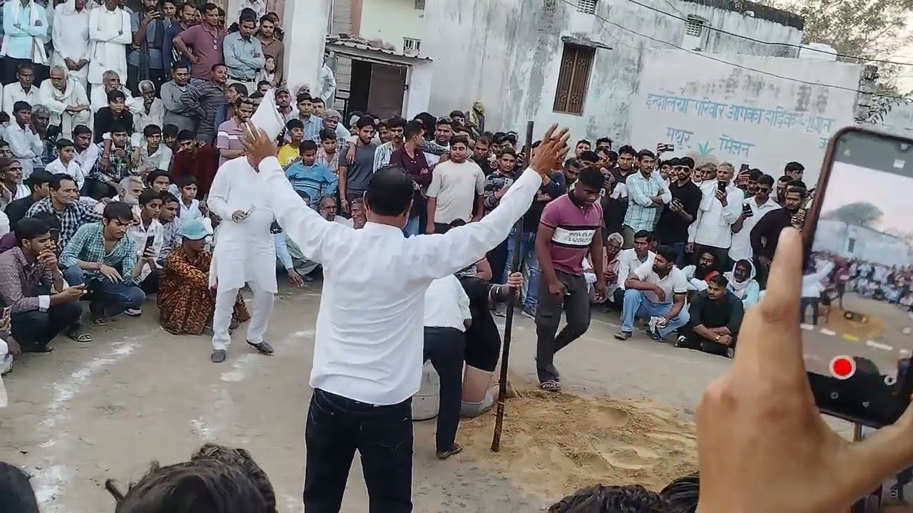 धुरसी गांव का हनुमान जी के मेले में नाल उठाओ प्रतियोगिता #viral #maharanapratap #bageshwardhamsarka 