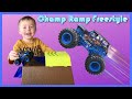 Monster Jam Champ Ramp Freestyle Playset | Monster Trucks for Kids | Son-uva-Digger Freestyle