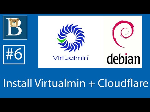 #6 Install Virtualmin on Debian 10 and setup DNS with Cloudflare - Virtualmin Tutorial