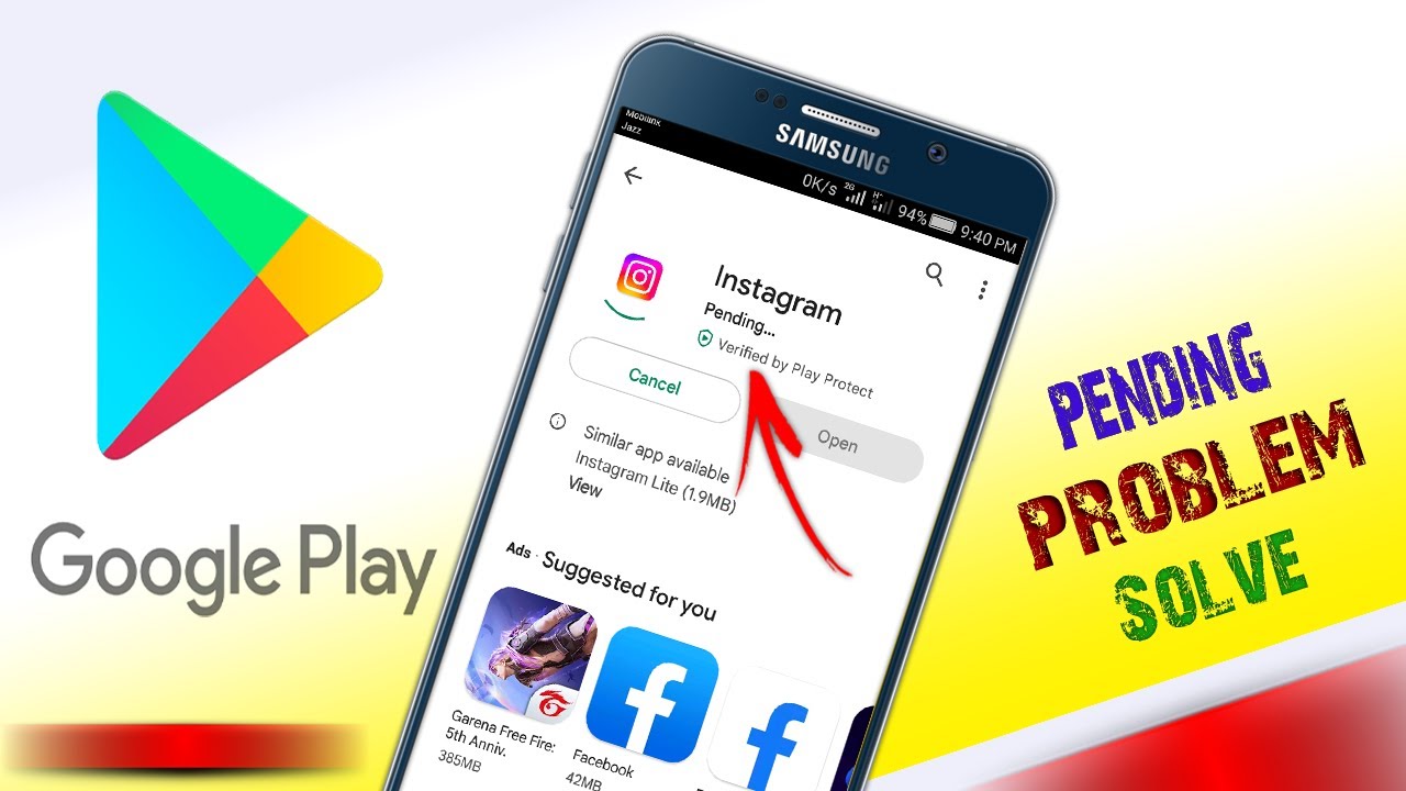 Google Play Store Download Pending Problem Solved How To Fix Play