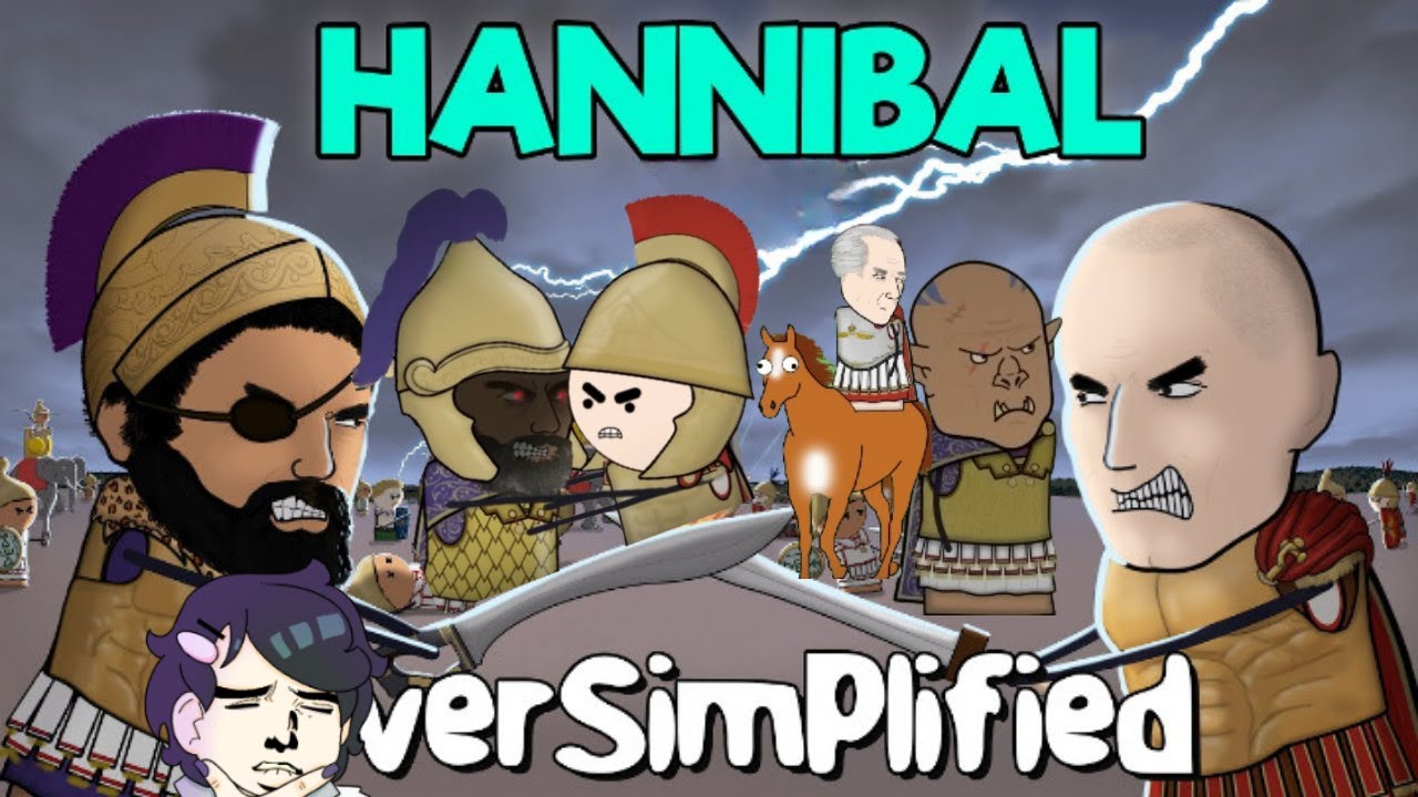 V-Tuber Reacts to Second Punic Wars OverSimplified!