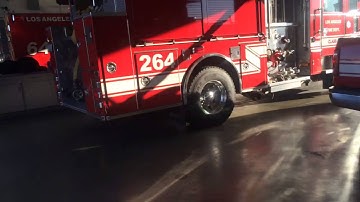 LAFD Task Force 64 responding